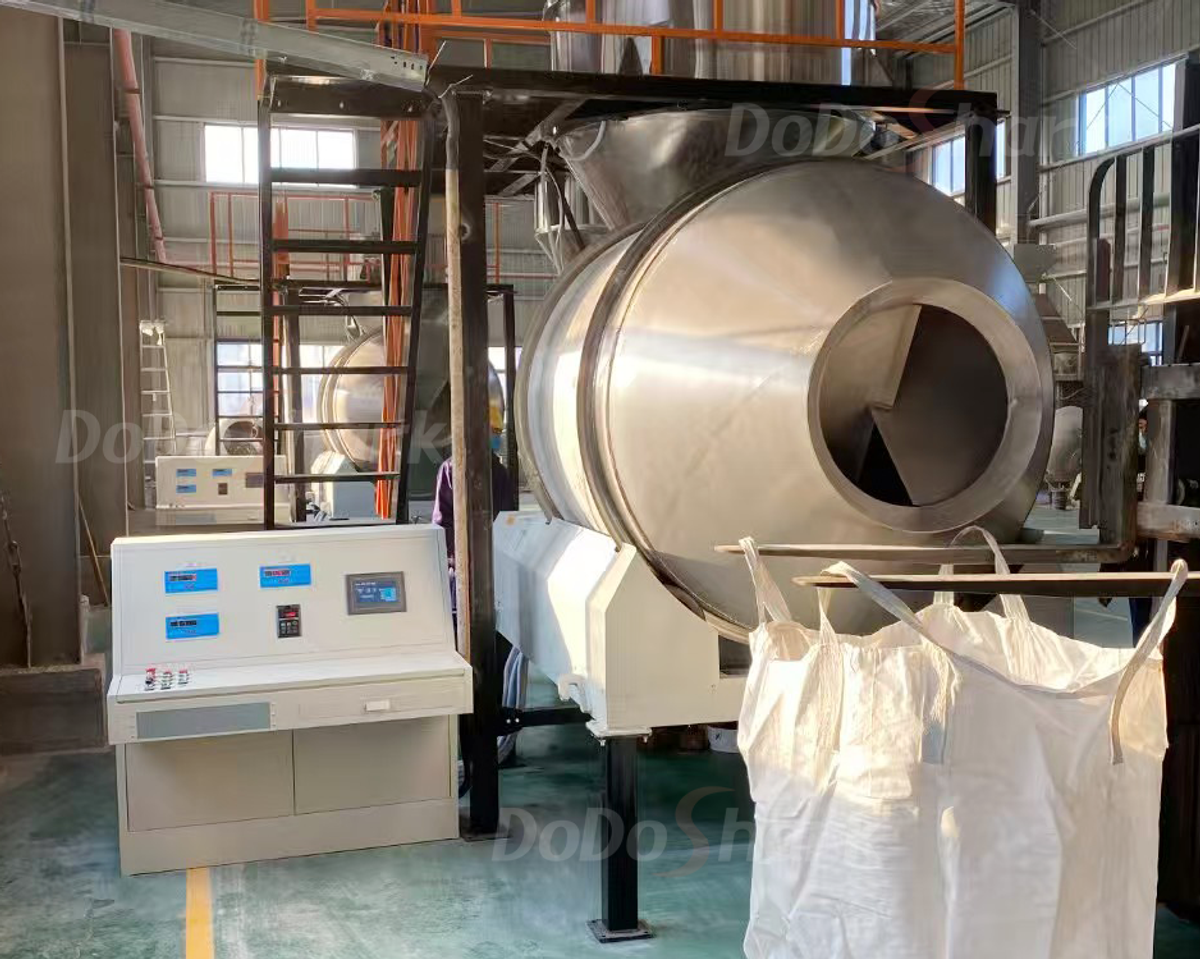 DoDoShark/Large Stainless Steel Drum Mixer /Automatic weighing and measurement