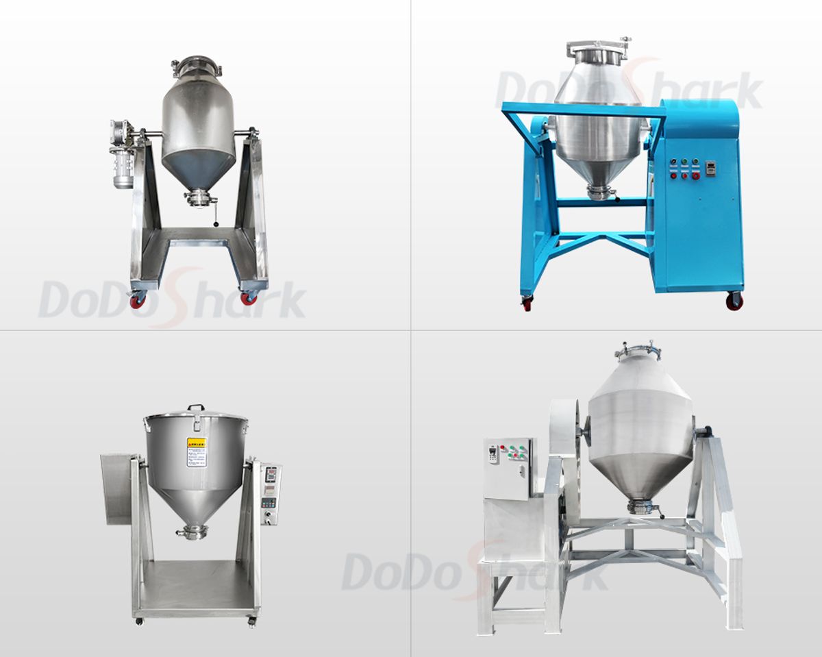 DoDoShark/Double Cone Drum Mixer /Rich Model Range