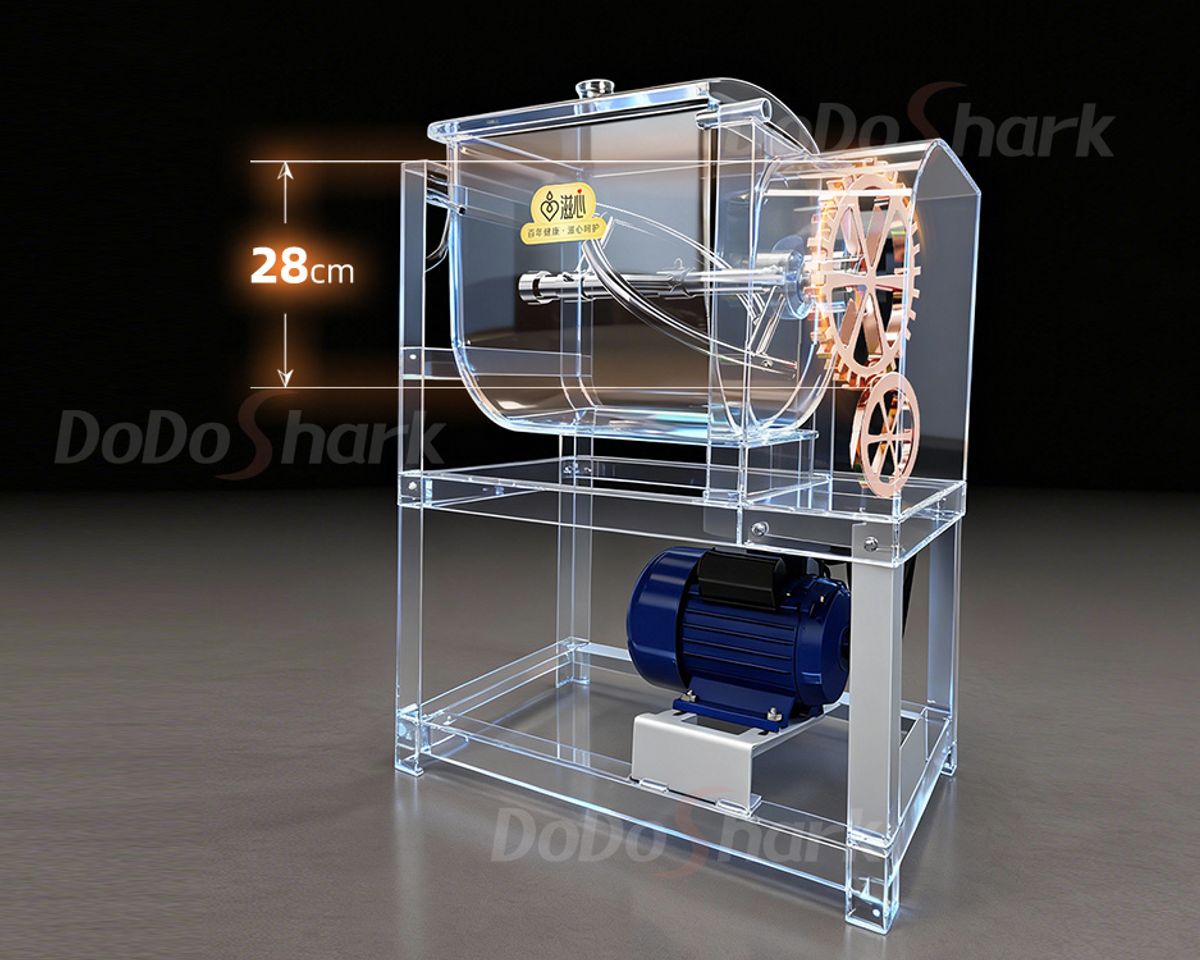 DoDoShark/commercial-stand-mounted-dough-mixer /Robust Kneading Performance