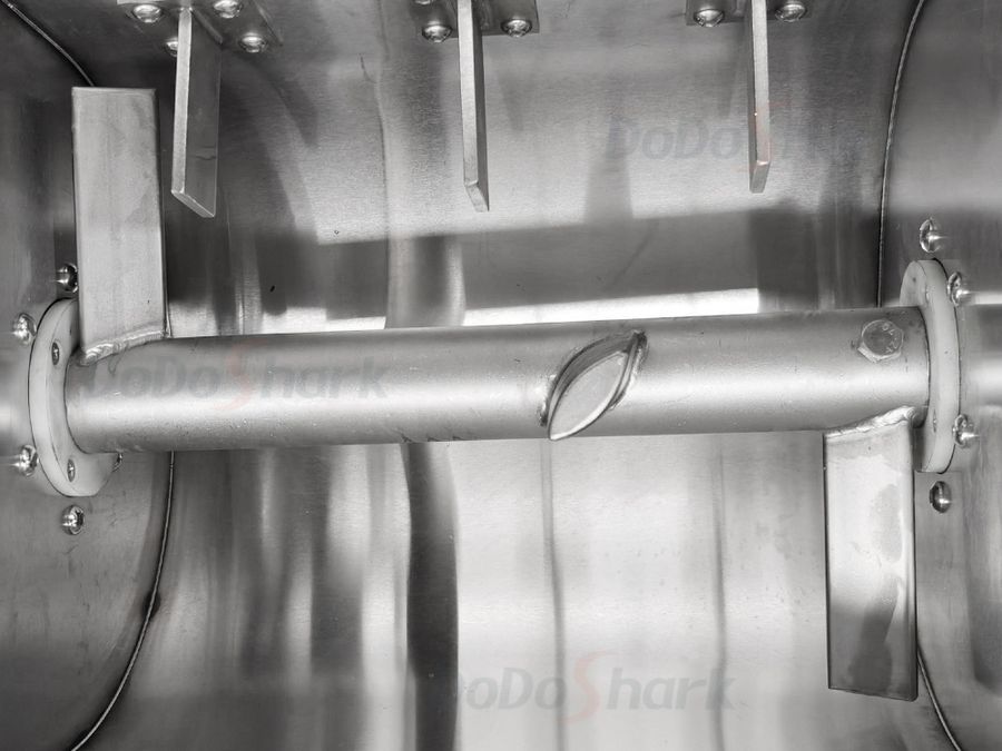 DoDoShark/Commercial Fully Enclosed Silent Dough Mixer /Knife-Type Auger