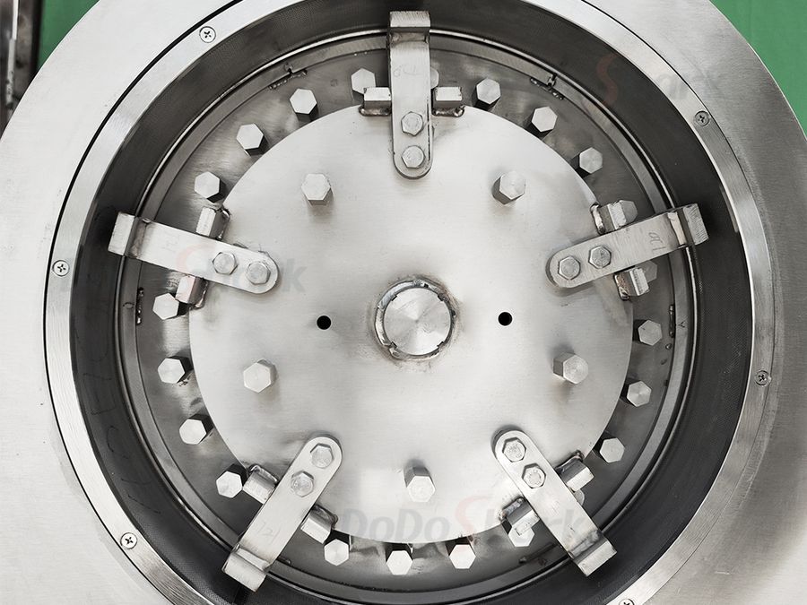 DoDoShark/SUS304 Tooth-Claw Grinder Bottom-Box Type /T-Type Toothed Disc Structure