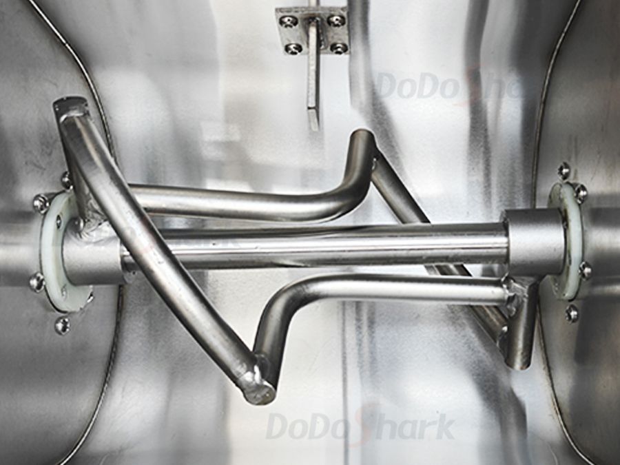 DoDoShark/Commercial Fully Enclosed Silent Dough Mixer /Customised ▪ Wreath-shaped auger