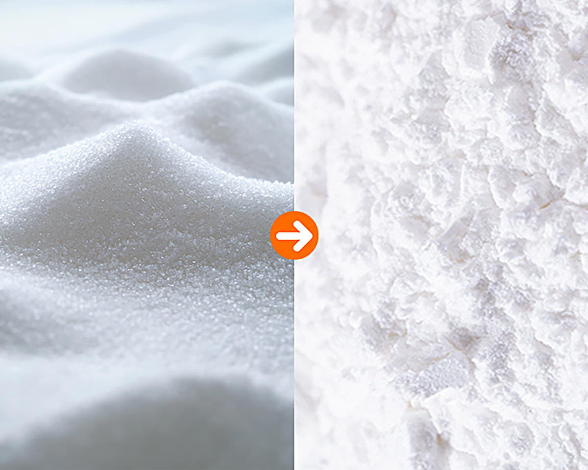 DoDoShark/Small SUS304 Grinder /White Granulated Sugar