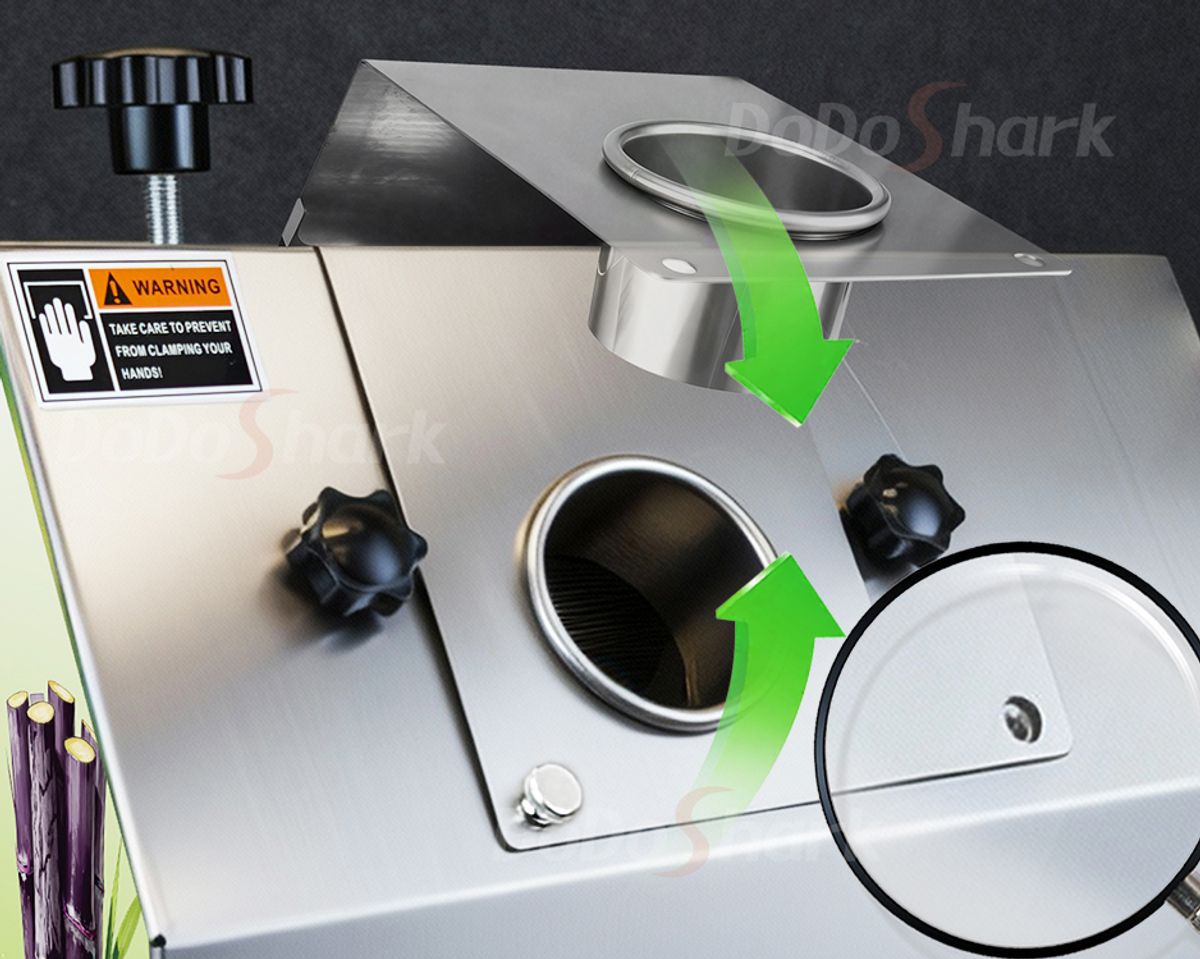 DoDoShark/Commercial Sugarcane Juicer /Easy to Disassemble and Clean