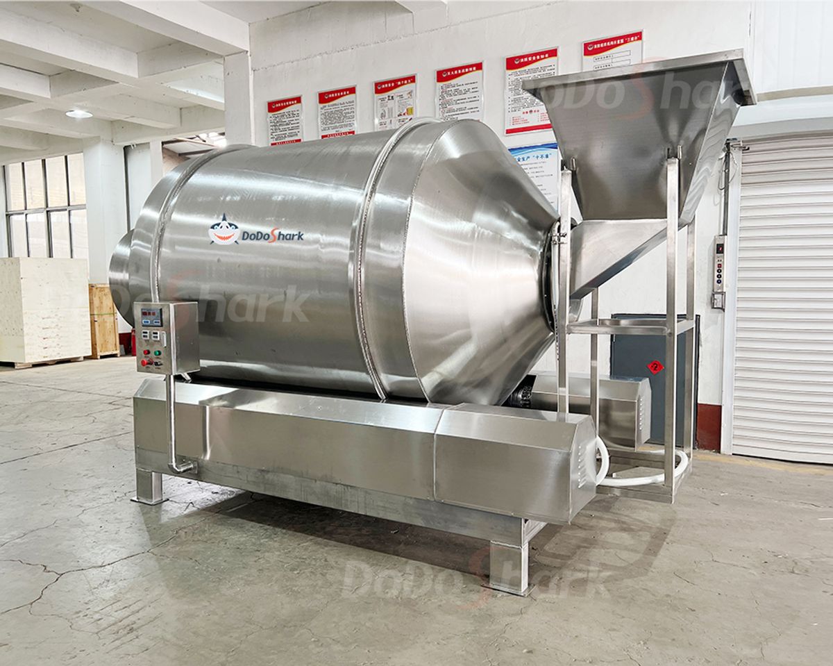 DoDoShark/Large Stainless Steel Drum Mixer /Exceptional durability