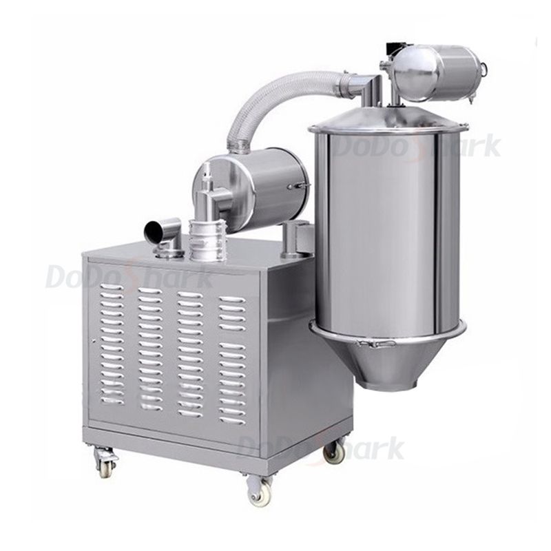 DoDoShark/Double Cone Drum Mixer /vacuum feeder