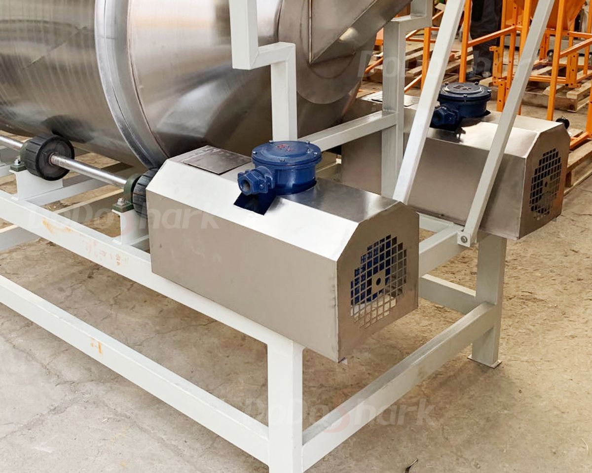 DoDoShark/Large Stainless Steel Drum Mixer /Enhanced safety