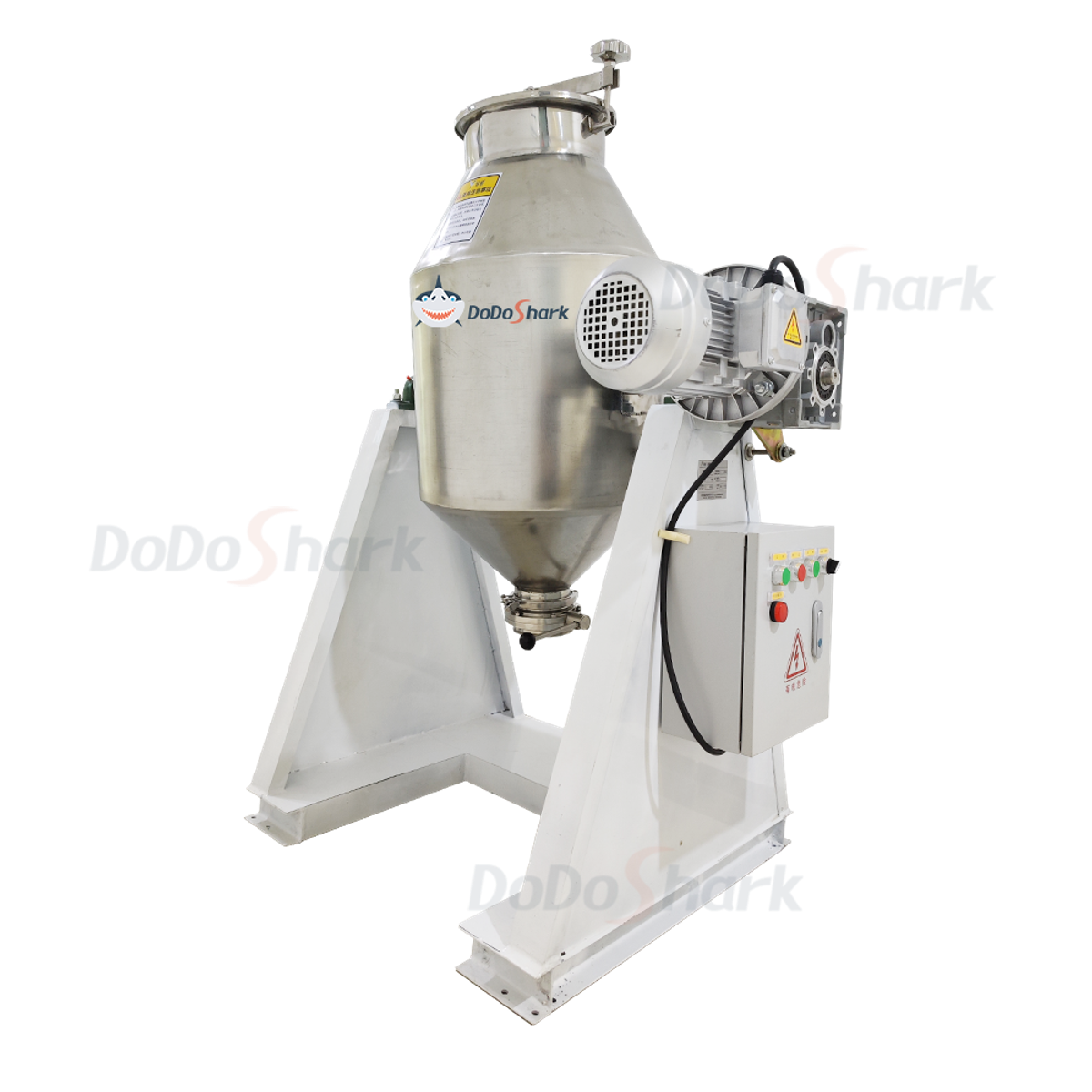 DoDoShark/Double Cone Drum Mixer /100L – Carbon Steel Bracket