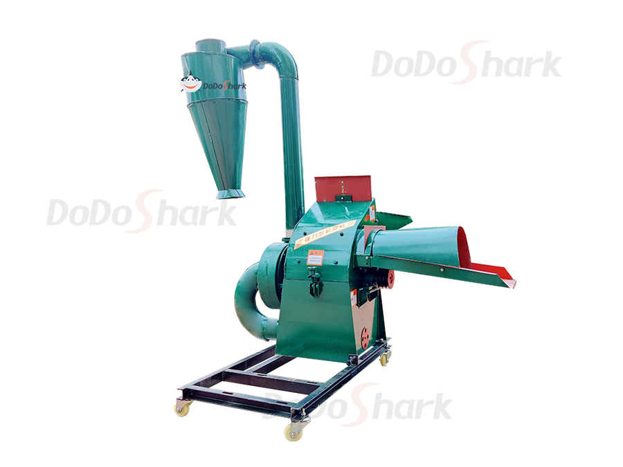 DoDoShark/Cast Iron Hammer Mill Grinder/Cutting + Grinding Combination Type(with fan)
