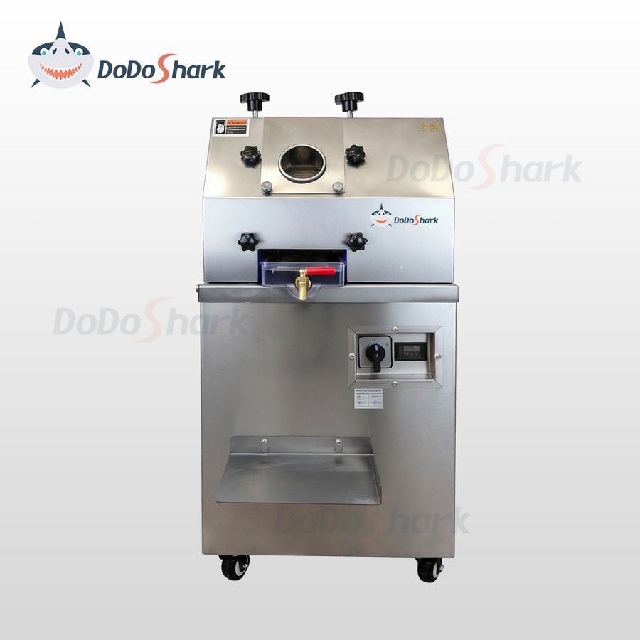 DoDoShark/Commercial Sugarcane Juicer /rebuilt strictly from the outline with 7 one-to-one product sections
