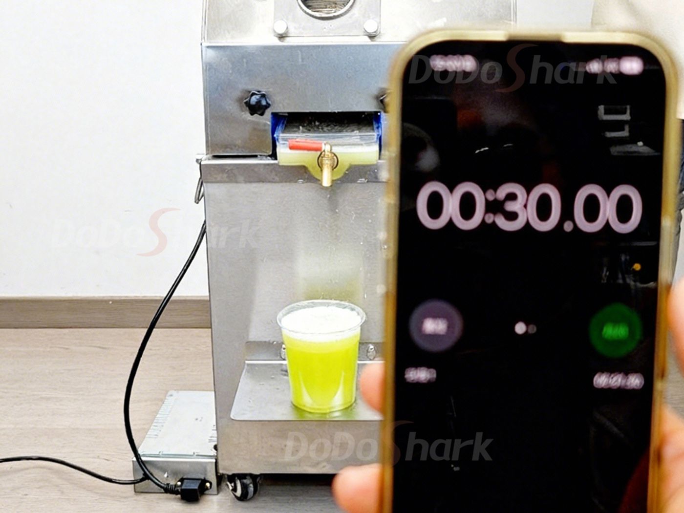 DoDoShark/Commercial Sugarcane Juicer /Juicing Speed