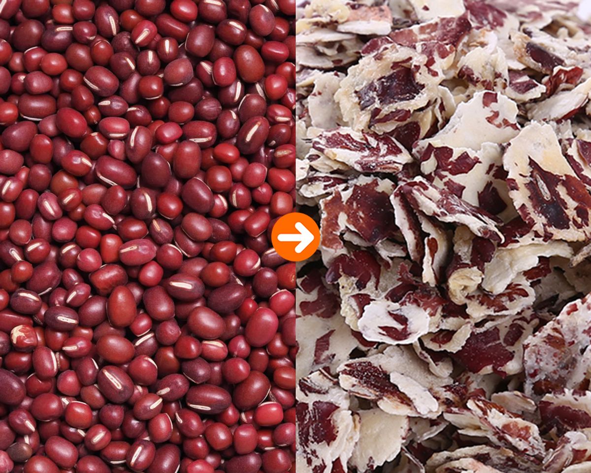 DoDoShark/Agricultural Double Roller Crusher/Flattened Red Beans