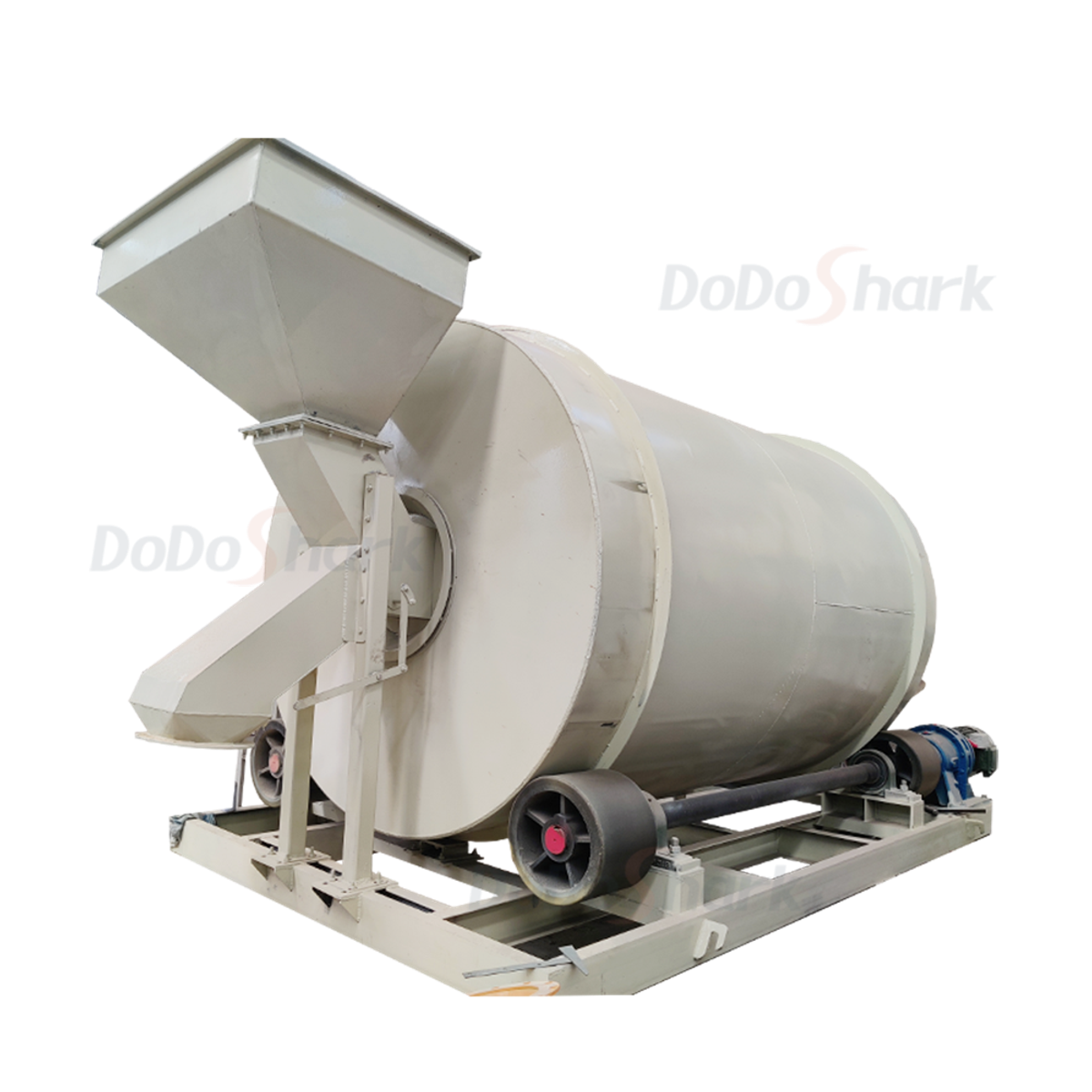 DoDoShark/Large Stainless Steel Drum Mixer /5000 litres - Fully carbon steel customised