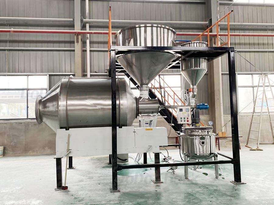 DoDoShark/Large Stainless Steel Drum Mixer /Production Line A