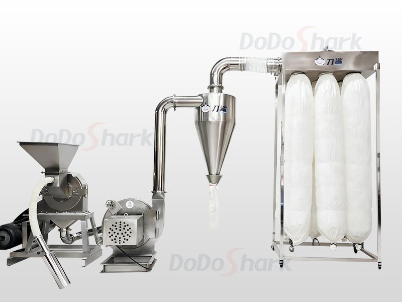 DoDoShark/SUS304 Grinder (Stand-mounted Models and Production Lines) /Multiple bag dust collection (medium cost)