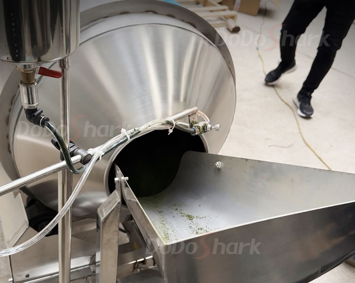 DoDoShark/Large Stainless Steel Drum Mixer /Spray Dosing Function