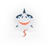DoDoShark Logo White