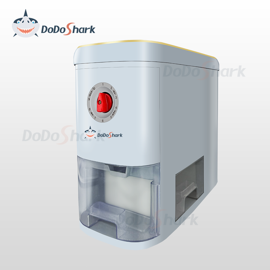 DoDoShark/Home Fresh Rice Mill /a grain processing appliance featuring wear-resistant stainless steel rollers