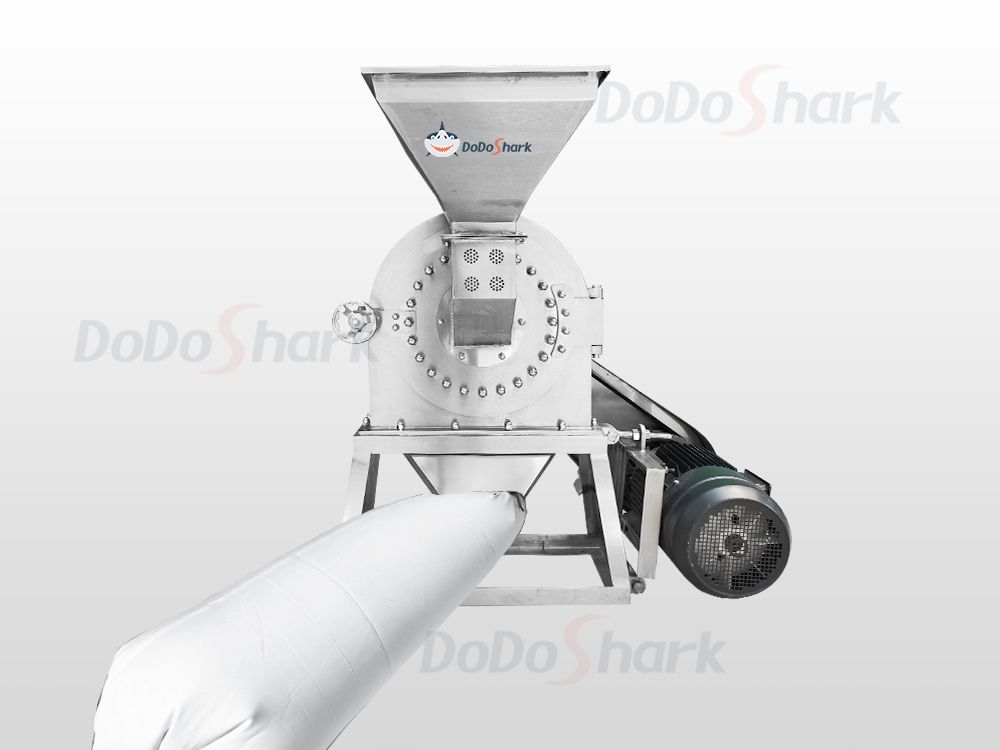 DoDoShark/SUS304 Grinder (Stand-mounted Models and Production Lines) /Single bag dust collection (low cost)