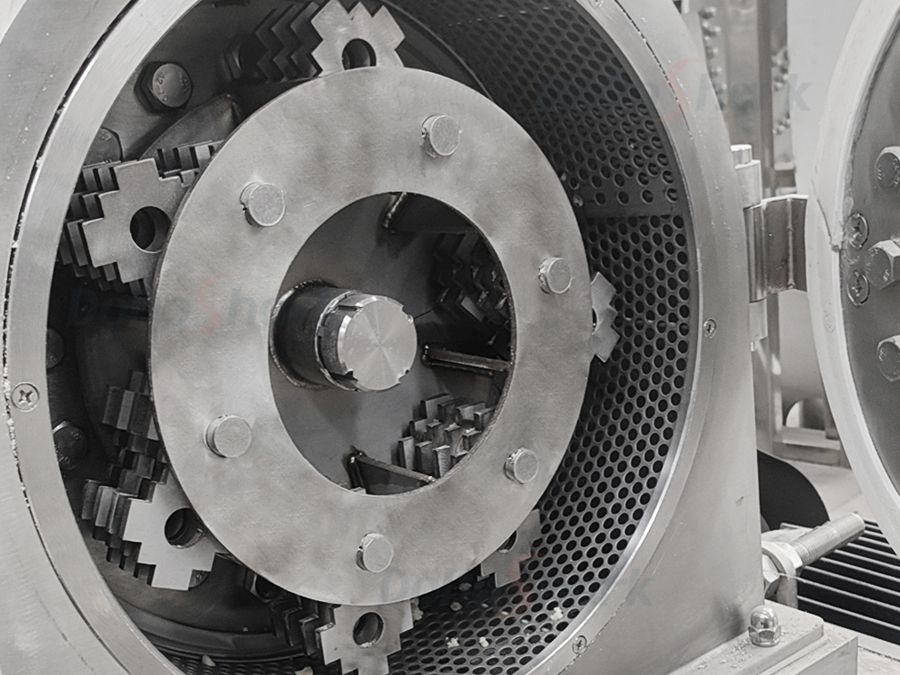 DoDoShark/SUS304 Tooth-Claw Grinder Bottom-Box Type /Hammer Plate  Structure