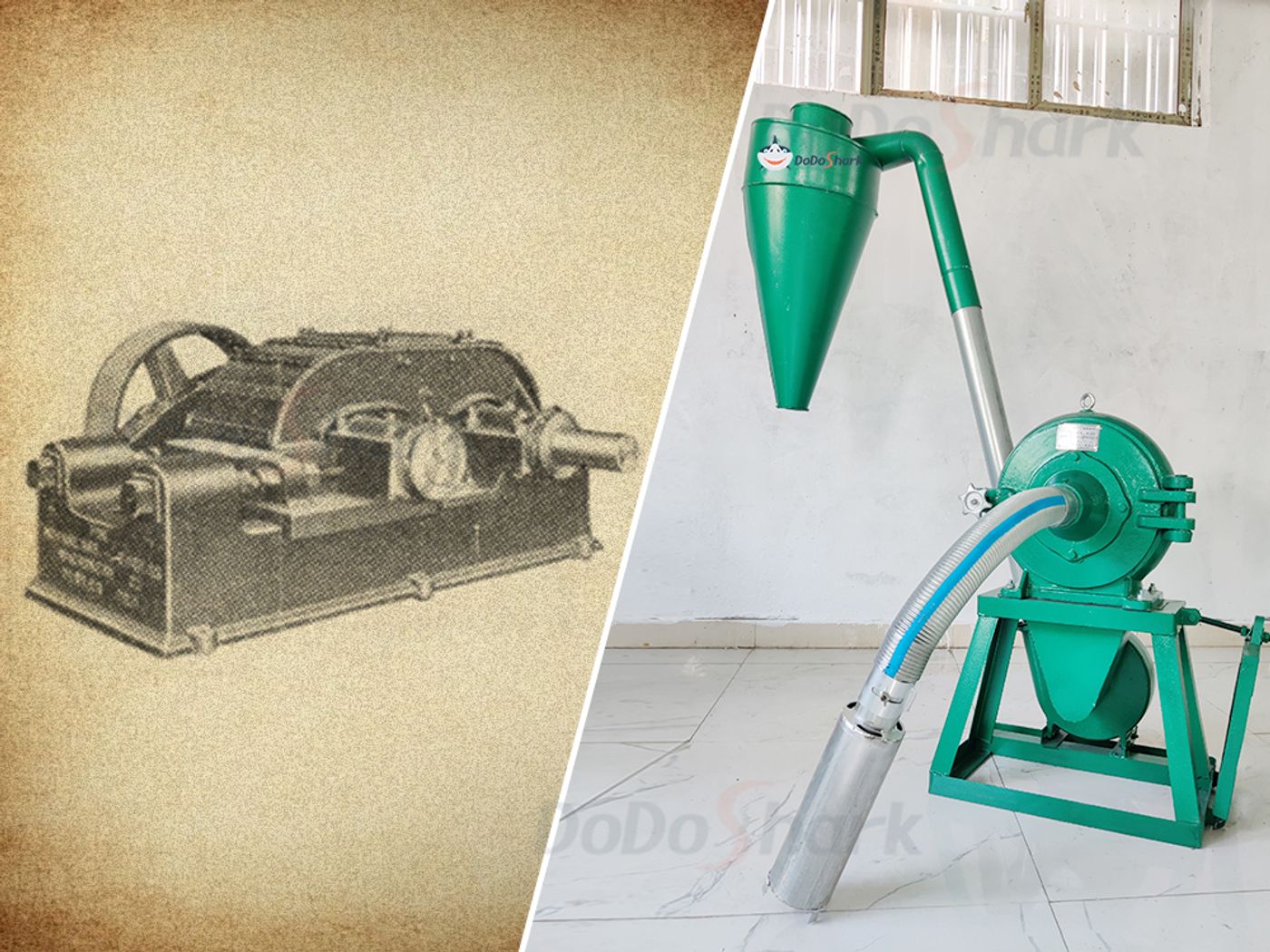 DoDoShark/Cast Iron Tooth-Claw Grinder/Innovation