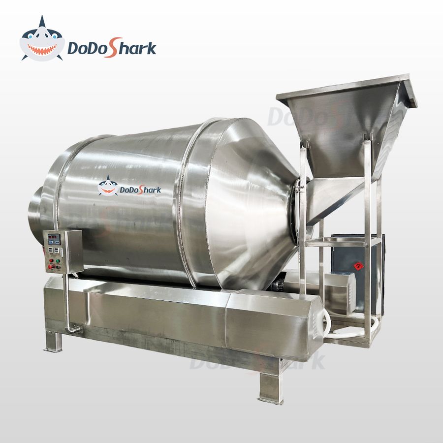 DoDoShark/Large Stainless Steel Drum Mixer /For food, herbs, and corrosive materials. Fineness up to 10-150 mesh