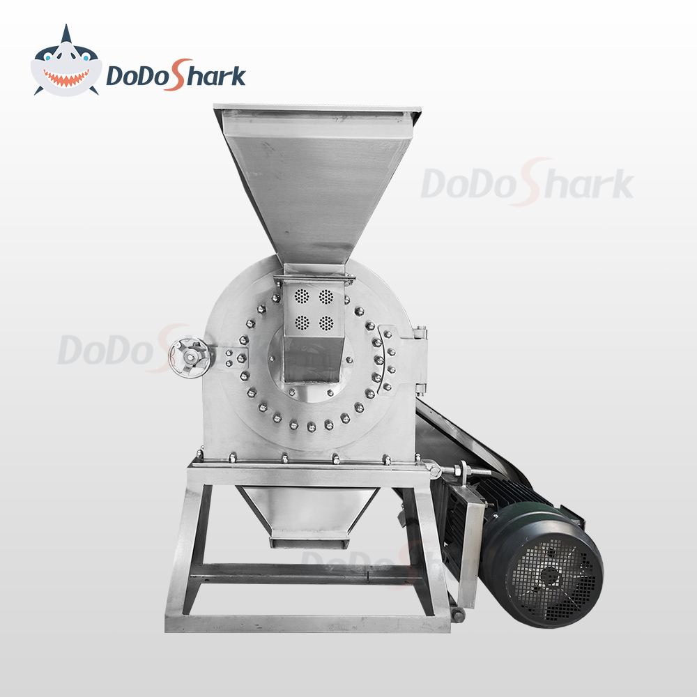 DoDoShark/SUS304 Grinder (Stand-mounted Models and Production Lines) /For food, herbs, and corrosive materials. Dust-free, fineness up to 10-150 mesh