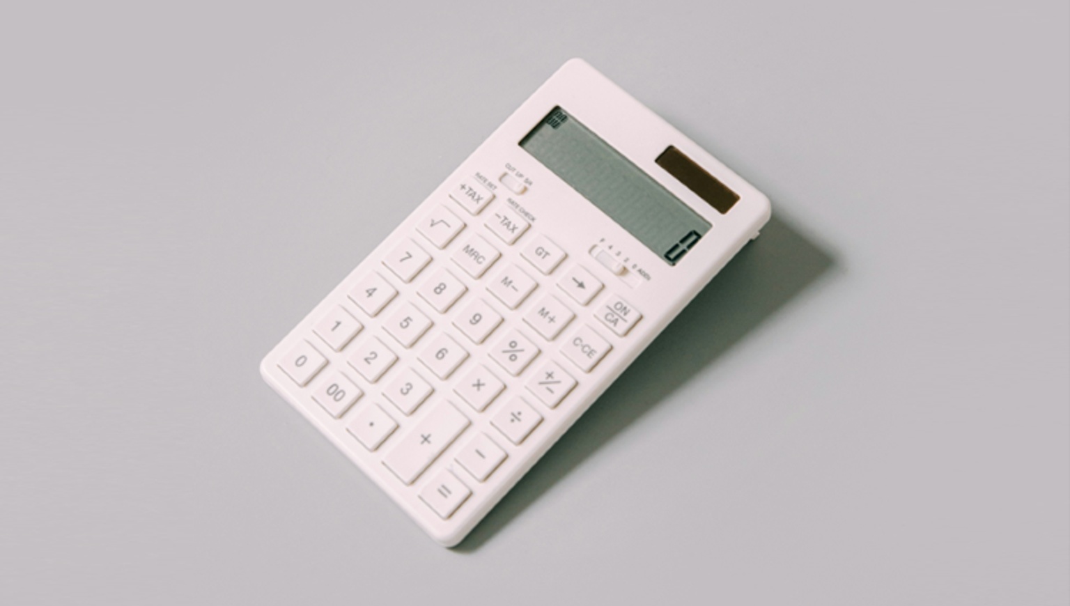 Solar-powered calculators: an early niche market for solar cells; image courtesy of charlesdeluvio, Unsplash