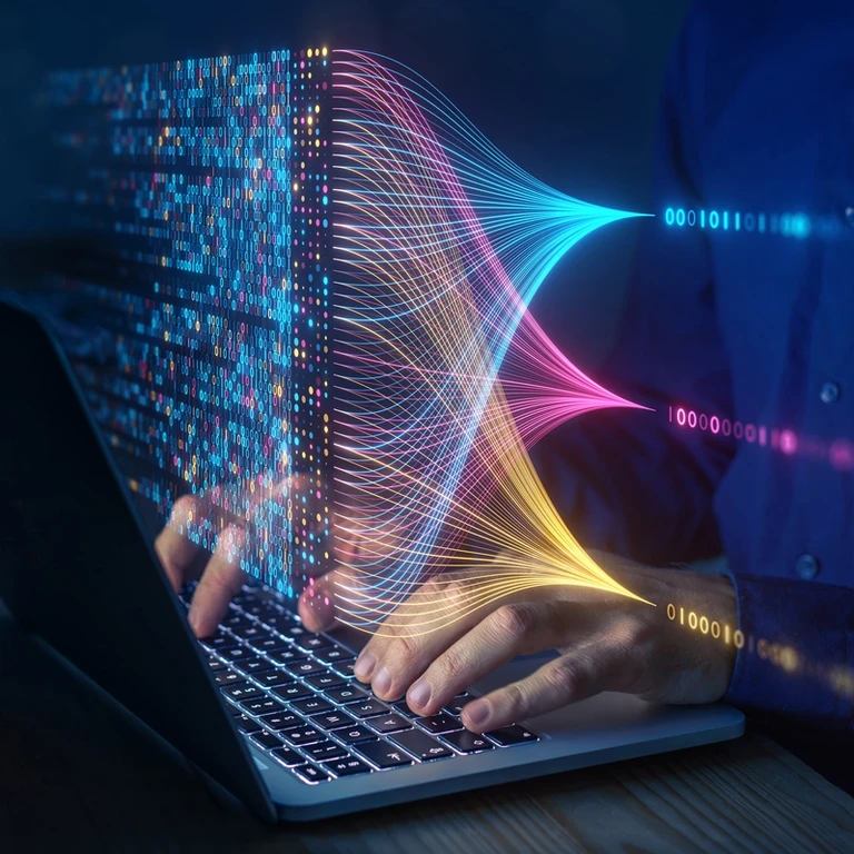 computer with virtual screen