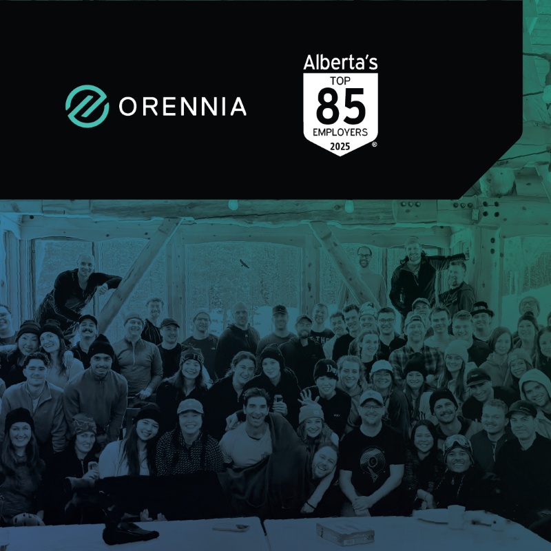 Orennia was named one of Alberta Top Employers in 2025 by Canada's Top 100 Employers