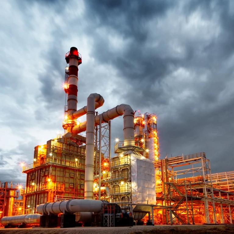 Image of a refinery