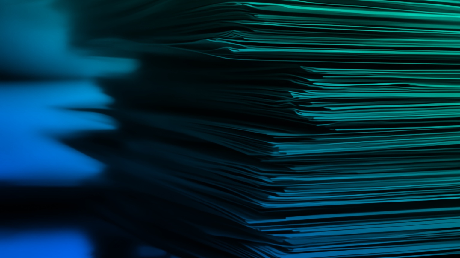 A stack of paper photo