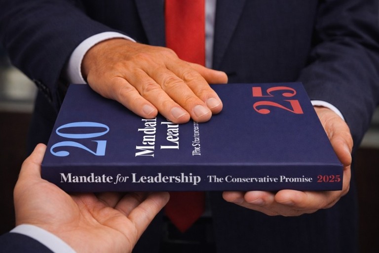 Image of the Mandate for Leadership The Conservative Promise book