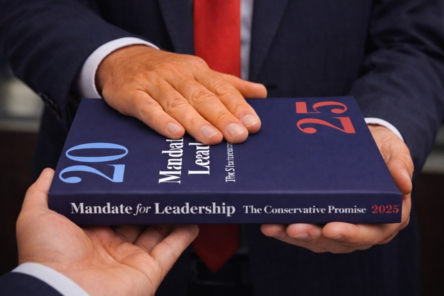 Image of the Mandate for Leadership The Conservative Promise book
