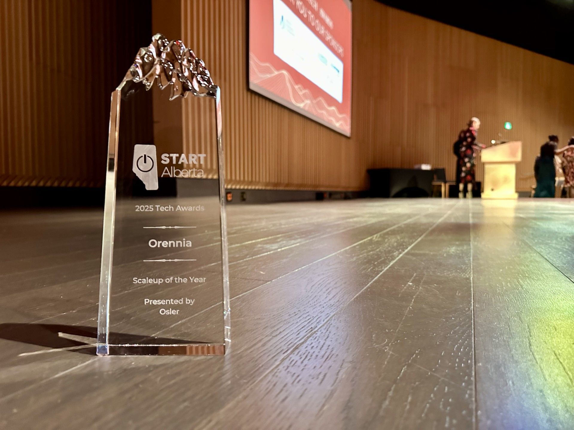 Start Alberta 2025 Tech Awards Orennia