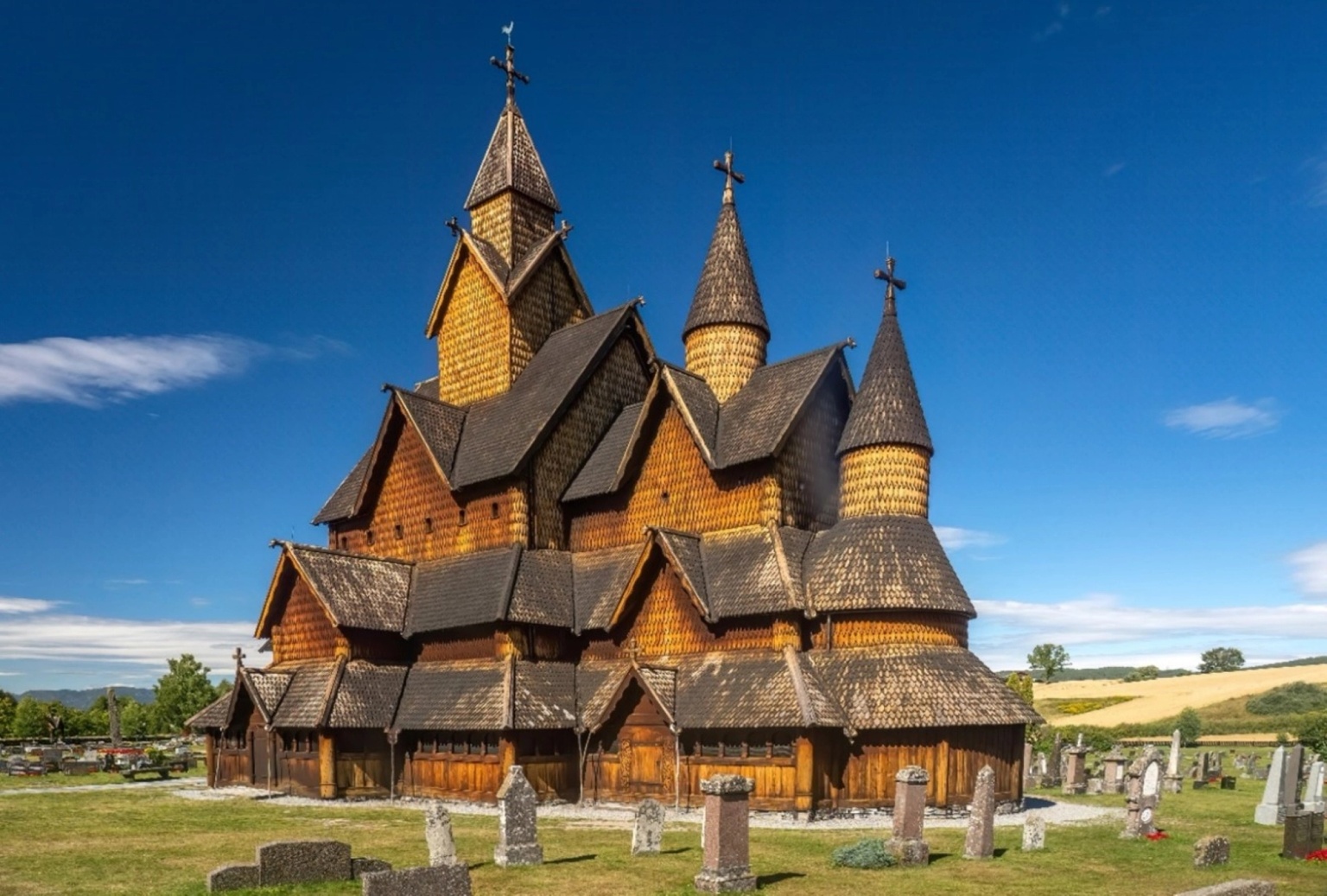 The Heddal Stave Church in Norway, the largest of its kind and built in the 13th century // Adobe Stock