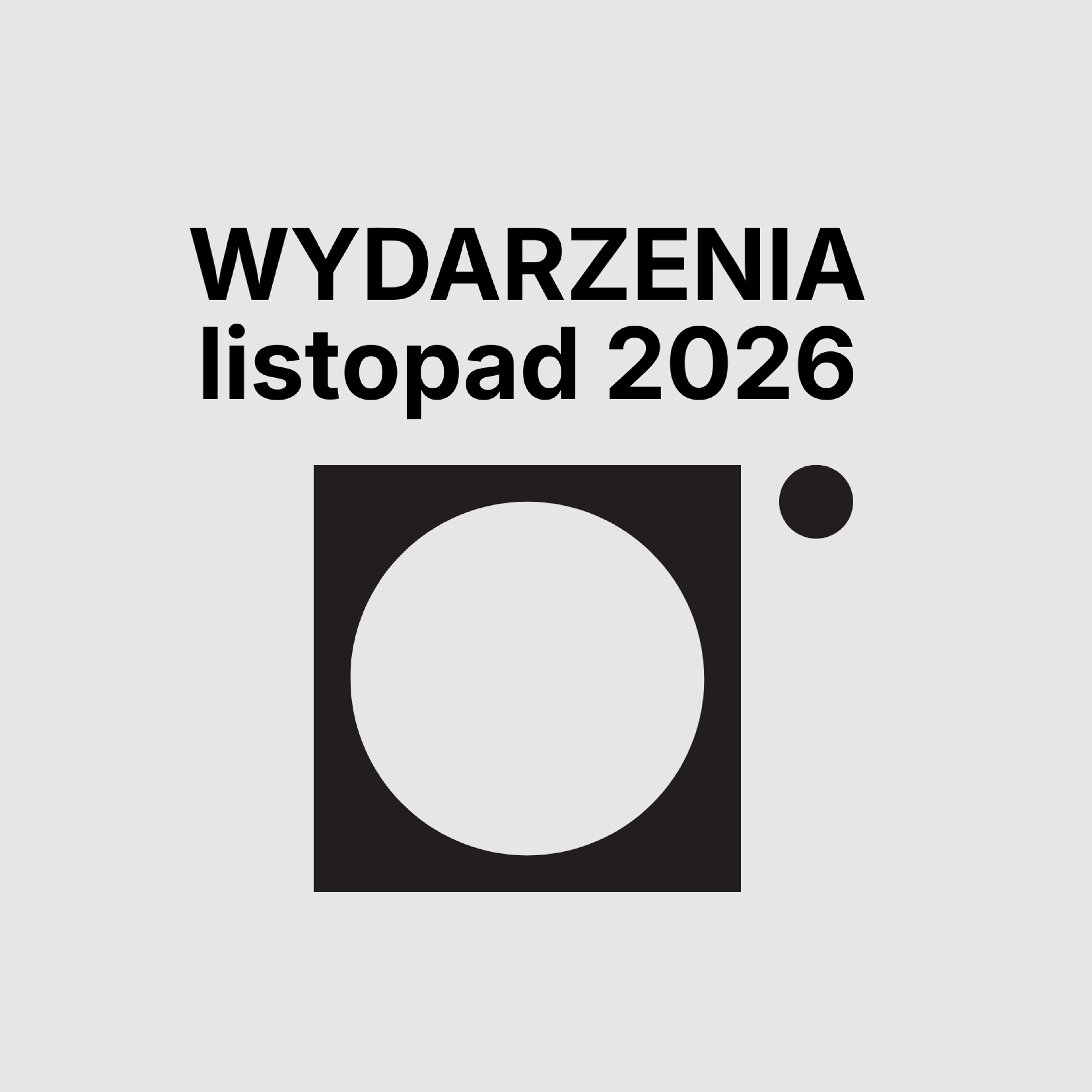 Listopad w MoJA