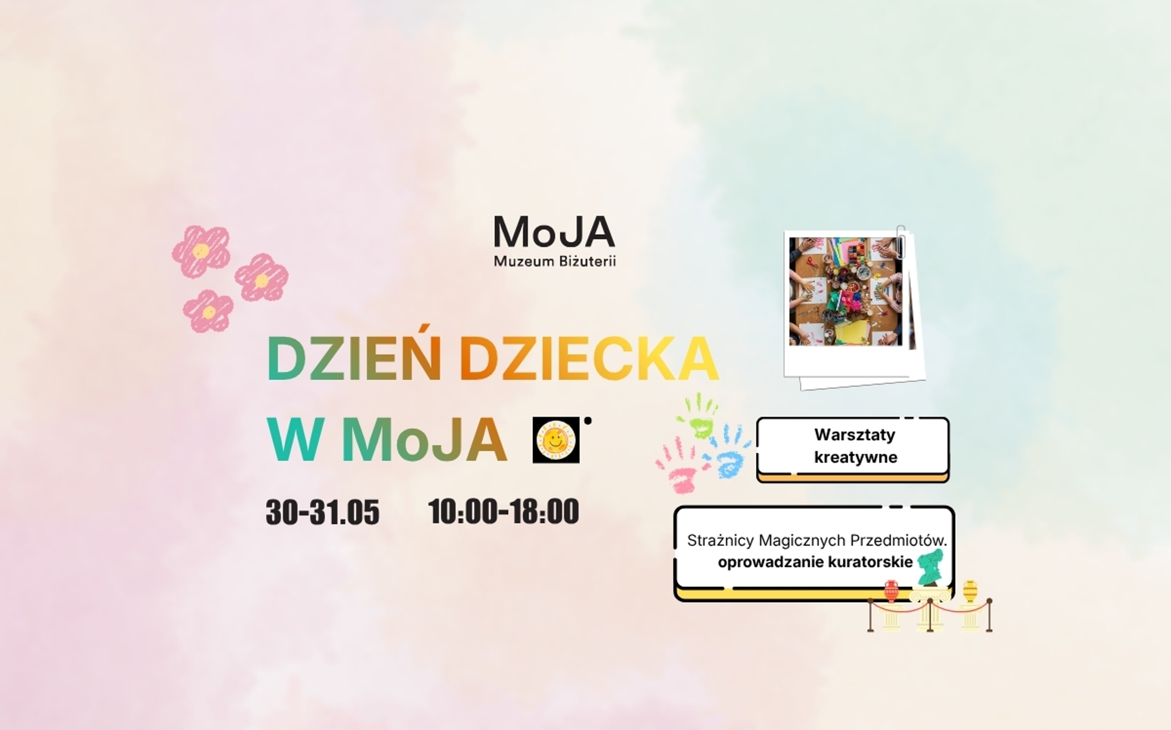 Świat kolorów. Dzień dziecka w MoJA.