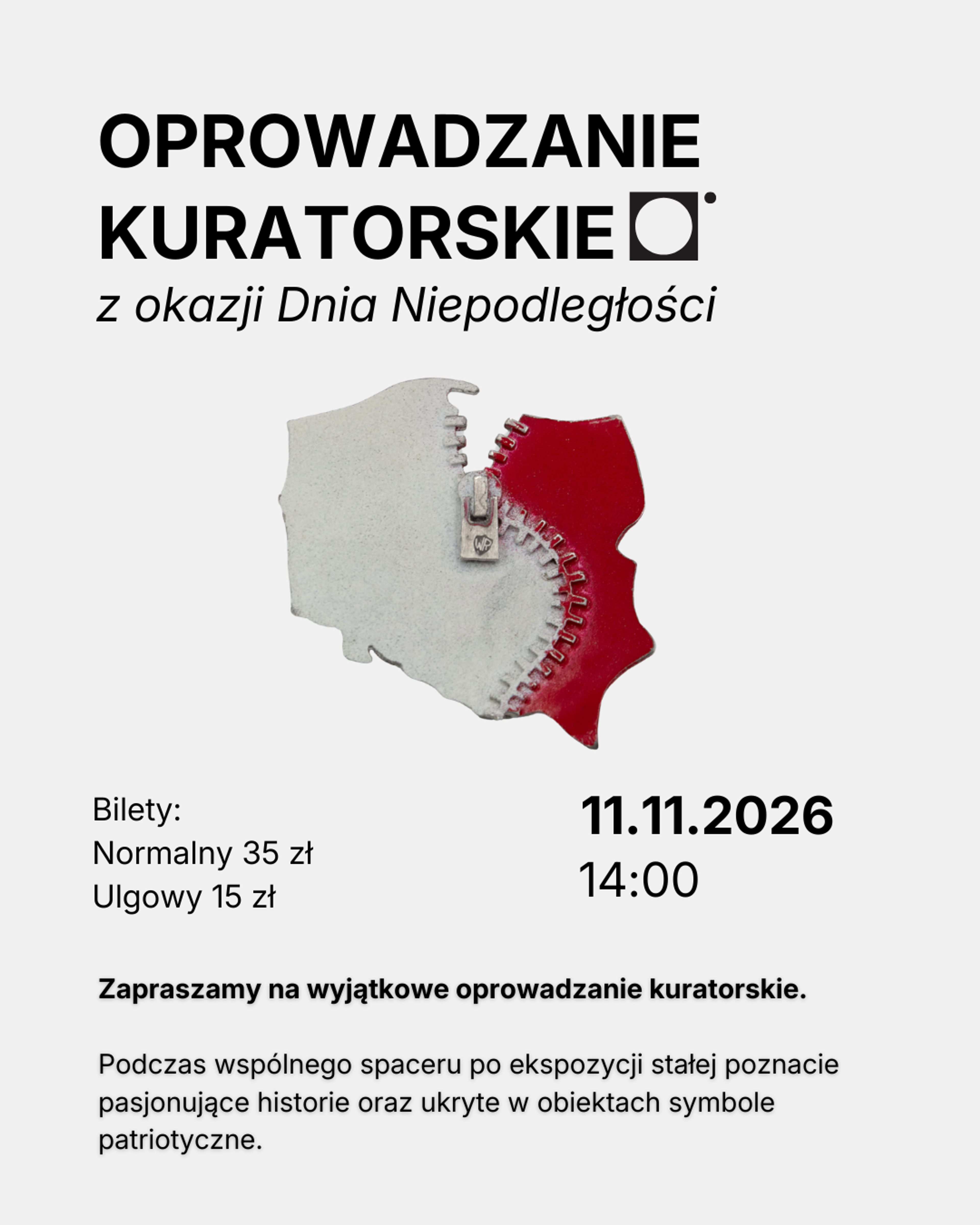 Motywy patriotyczne w biżuterii. Oprowadzanie