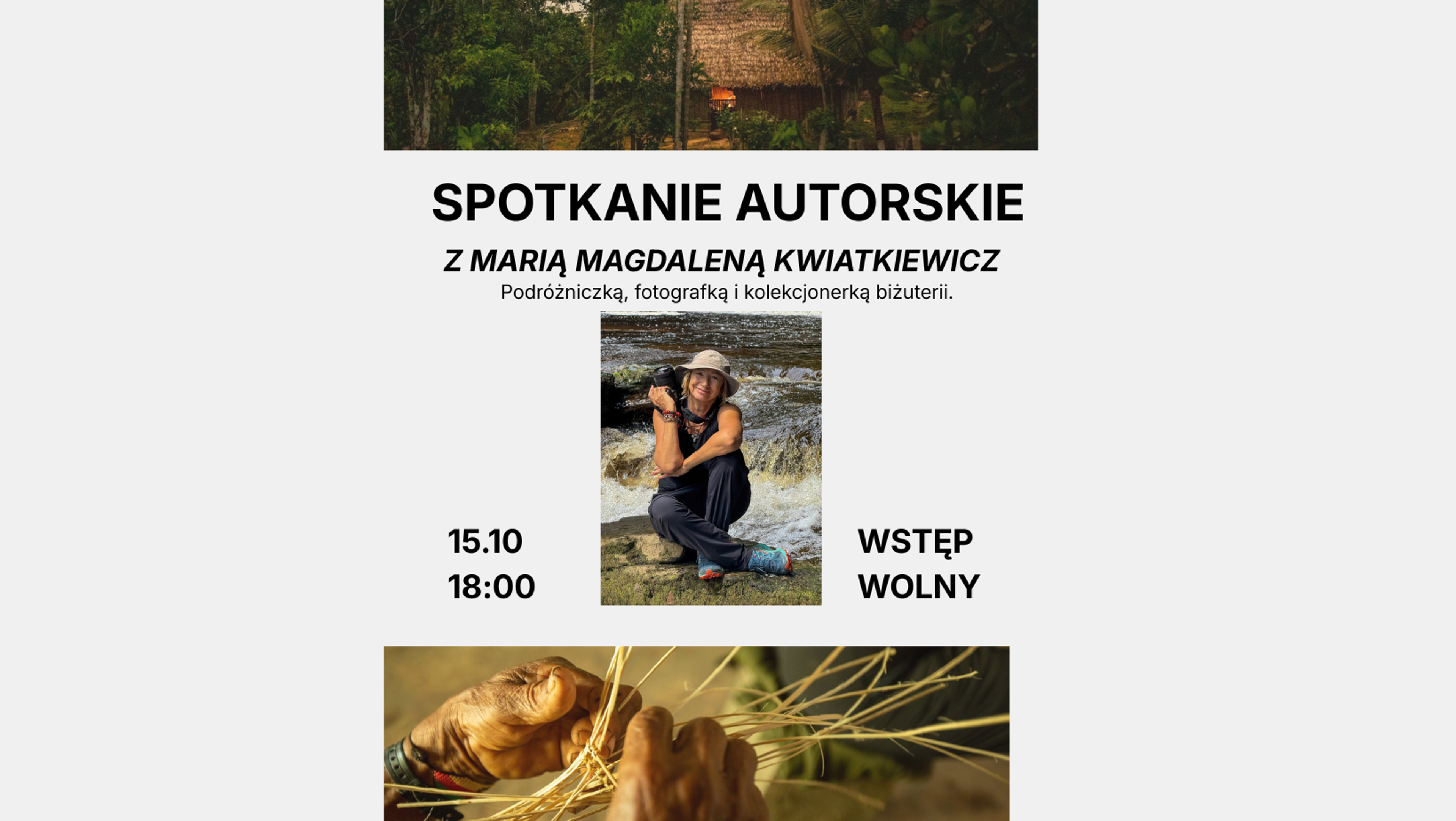 Spotkanie autorskie z Marią Magdaleną Kwiatkiewicz