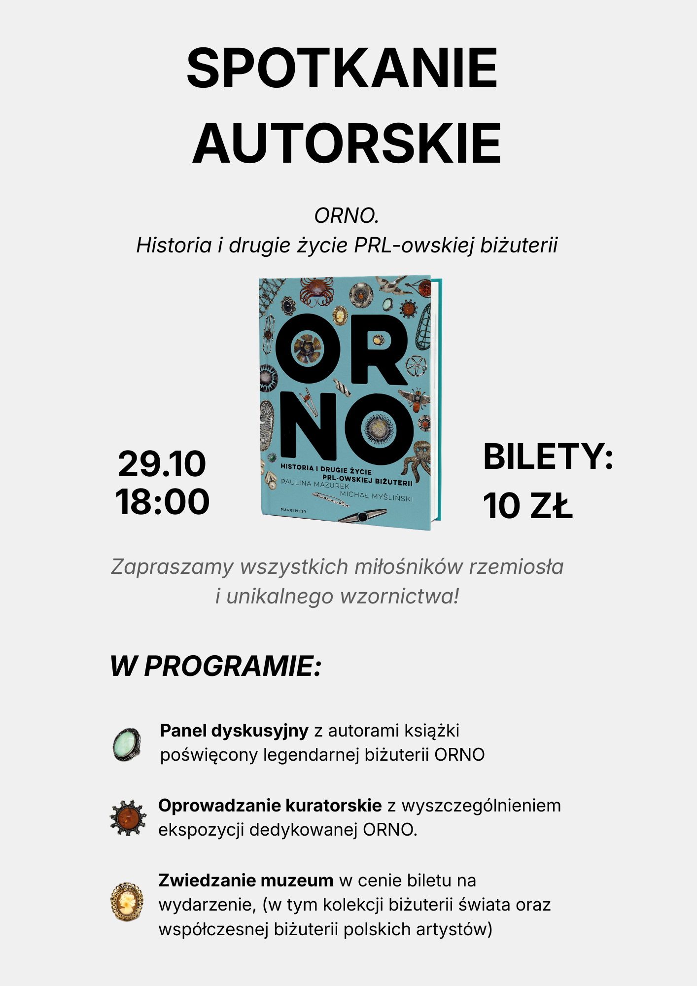 Spotkanie autorskie wokół książki ORNO.