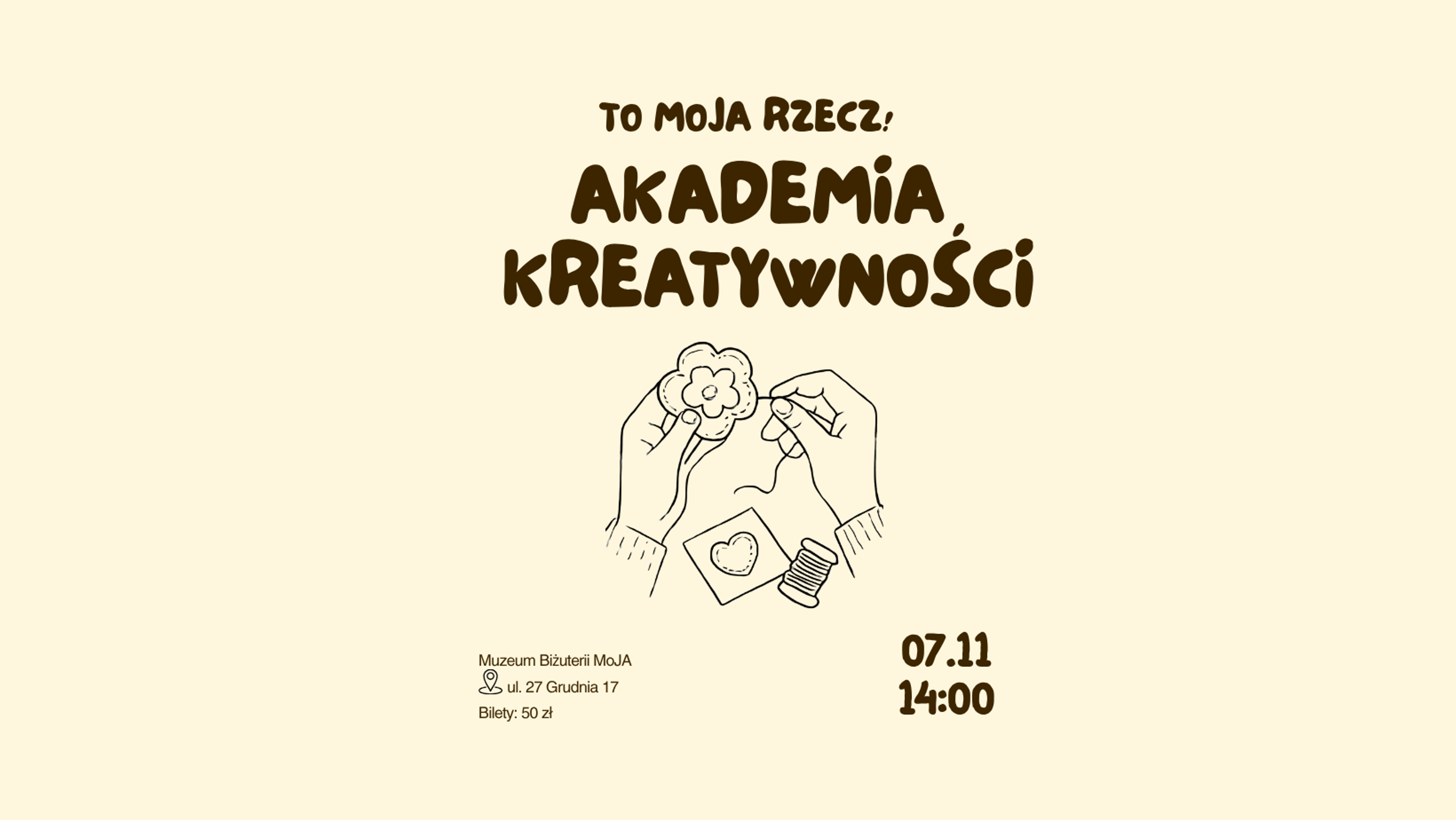 Biżuteria z filcu. Warsztaty kreatywne