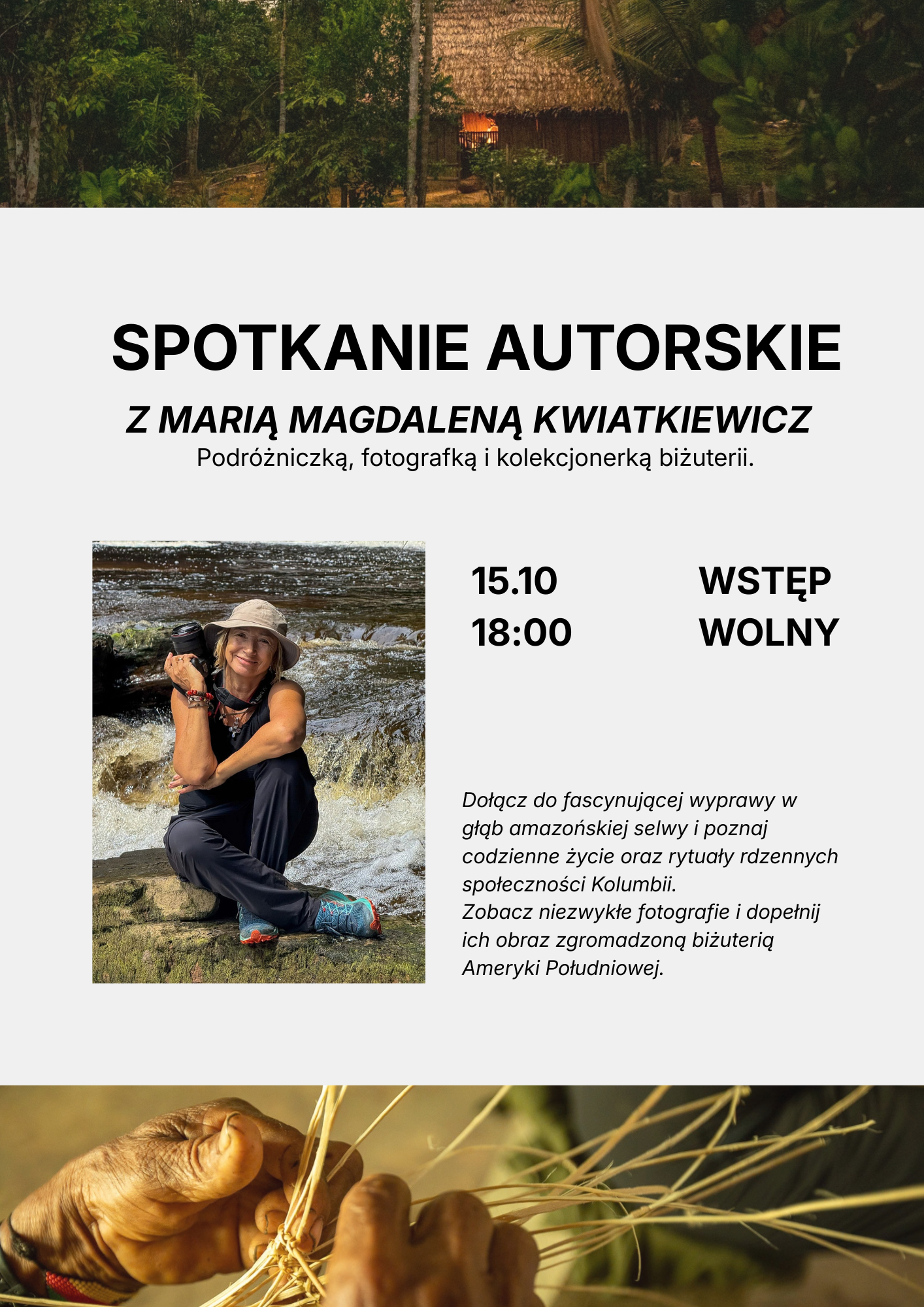 Spotkanie autorskie z Marią Magdaleną Kwiatkiewicz