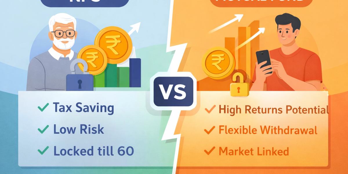 NPS vs Mutual Funds for Retirement: The Calculation Nobody Shows You