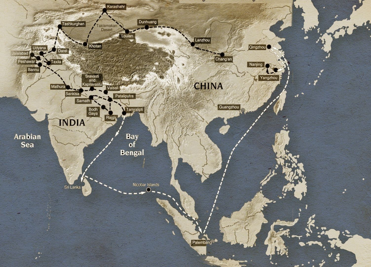 Fa-Hien’s Travels in India (399–414 CE) 