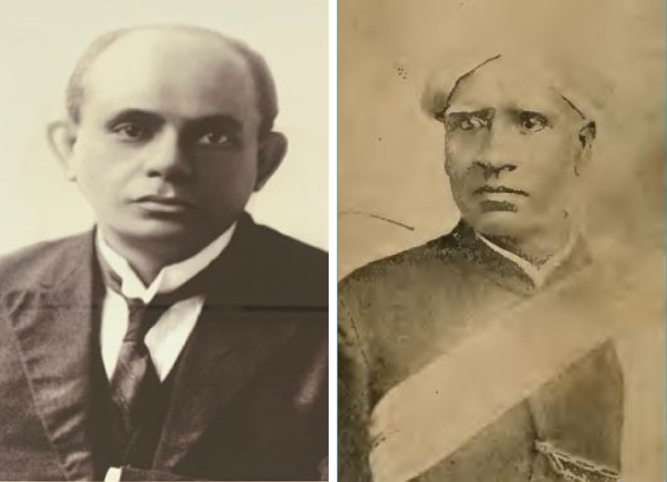Burjorji Padshah and Sheshadri Iyer