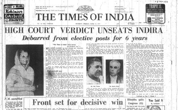 The Unseating of Indira: A Day of Reckoning