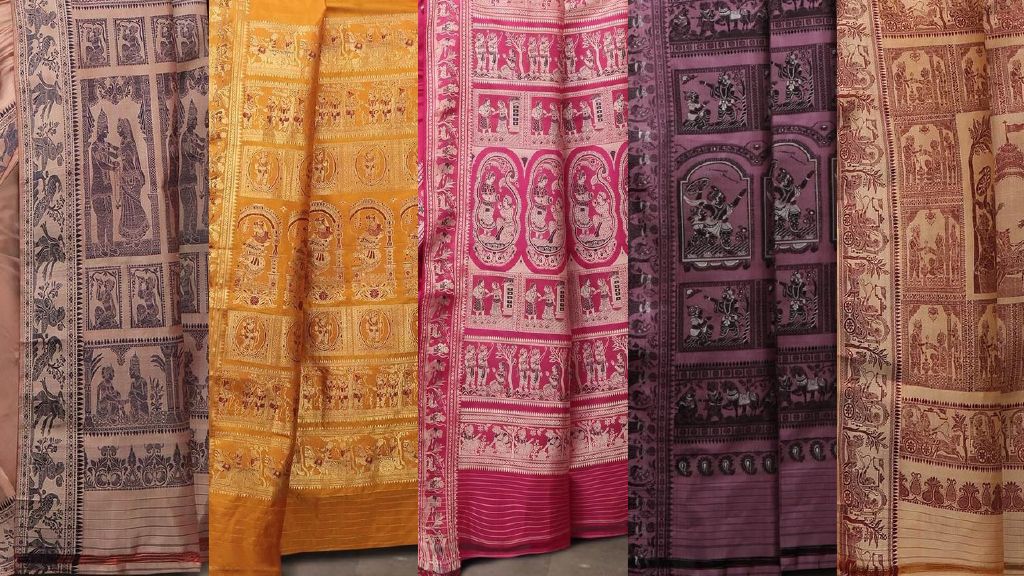 How to tell a real Baluchari saree - Quora