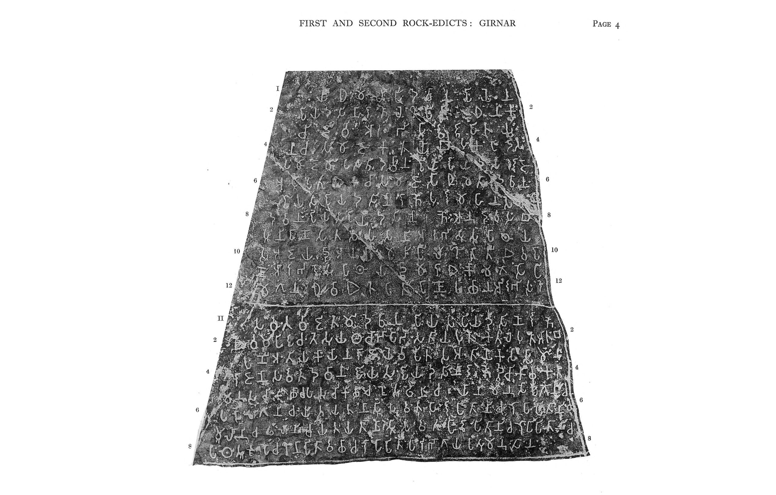 Girnar Rock Inscriptions and The Stories They Tell