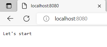 Locol host 8080